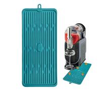 Tappetino per | Base antiscivolo in silicone per asciugare stoviglie | Tappetino da caffè | per tavolo da pranzo cucina bar bar ufficio ristorante e posto di lavoro