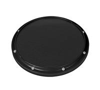 Tappetino per batteria silenzioso da 12 pollici, pad per batteria per principianti, per allenamenti silenziosi, fornisce un grande pad per pratica di percussione,