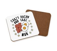 Tappetino Per Bevande Con Uova E Bacon Divertente Per Amanti Del Cibo Colazione