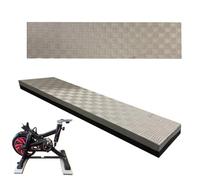 Tappetino per Bicicletta 2 Pezzi Antiscivolo Spessa Ammortizzatore | Sottopiede per Cycling Indoor Cycling, Esercizi, Bici Allenatore, Tappeto, Sedia, Panca, Garage, Studio