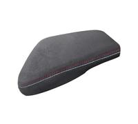 Tappetino per bracciolo Rivestimento Console Centrale Scamosciata Per Auto Con Guida Sinistra Rivestimento Bracciolo Strisce Decorative Per X1 F48 2016 2017 2018 2019(Style 3)