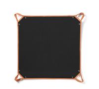 Tappetino per braciere in silicone, con manico, ignifugo, per stufe a legna, rivestimento in silicone, resistente alle alte temperature