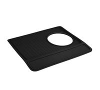 Tappetino per caffè - Stazione per tamper caffè - 27,9 x 22,9 cm in silicone per uso alimentare, impermeabile, resistente al calore, antiscivolo, per casa, cucina, bar, caffè