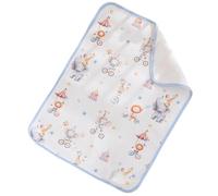 Tappetino per cambio fasciatoio, portatile, tappetino da viaggio pieghevole con tasche, per vasino, movimento del letto, set per asilo, lettino da notte