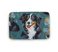 Tappetino per cani antiscivolo e assorbente, resistente allo sporco, per cucina, ingresso, resistente, lavabile, per decorare la casa, 40 x 60 cm