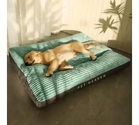 Tappetino per cani in velluto a coste letto per cani in peluche per cani di taglia piccola e media tappetino per dormire lavabile staccabile per animali domestici forniture per animali domestici Grey