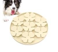 Tappetino per cibo per cani in silicone con e cuscino per leccare, rialzato