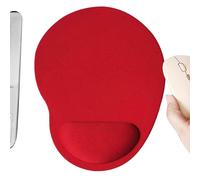 Tappetino per con supporto al polso: tappetino per ergonomico con gel con supporto e imbottitura per un comodo allineamento del polso | base senza scivolamento, ideale per le stagioni