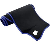 Tappetino per cruscotto Auto - Copertura antiriflesso con Protezione UV, Tappetino Antiscivolo per X1 E84 2010~2015 per BMW X1 E84 2010-2015 Polyester Red Edge Left Flannel Right