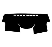 Tappetino Per Cruscotto Auto, Parasole, Protettivo, Per Toyota, Yaris, Vitz, Daihatsu Charade Hatchback XP90 2005-2011 Copri cruscotto antigraffio(BLACK LHD)