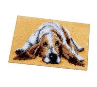 Tappetino per cuscino con kit gancio a scatto con motivo animale per