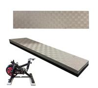Tappetino Per Cyclette | Set Da 2 Pezzi Antiscivolo Protezione Spessa - Proteggi Moquette e Pavimenti - per Indoor Ciclismo Cyclette Rack Panca Home Garage Palestra