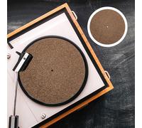 Tappetino Per Dischi Vinile Tovagliette Sughero Accessori Giradischi