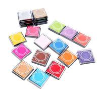 Tappetino per dita per bambini, tappetino per inchiostro Craft W - Vistaprint 20 colori Craft Finger Ink V Pad lavabile | tampone inchiostro a base d'acqua per fai da te lavabile strumento per