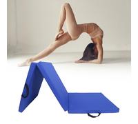 Tappetino per esercizi pieghevole a tre pieghe Cuscino per maniglia per il