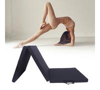 Tappetino per esercizi pieghevole a tre pieghe Cuscino per maniglia per il