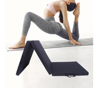 Tappetino per esercizi pieghevole a tre pieghe Tappetino per yoga spesso per