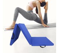 Tappetino per esercizi pieghevole a tre pieghe Tappetino per yoga spesso per