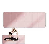 Tappetino per esercizi pieghevole, Tappetino per yoga pieghevole, da palestra portatile per casa - per esercizi a piedi nudi per yoga, pilates ed a terra, 72 x 24 x,01 pol