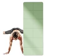 Tappetino per esercizi pieghevole, Tappetino per yoga pieghevole | sottile e leggero, da allenamento per yoga, pilates, allenamenti a casa ed esercizi a terra, 72 x 24 x,01 pollici