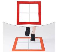 Tappetino per esercizi portatile Tianzi Grid pieghevole 70x70cm, scala di