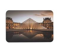 Tappetino per fango Diatom, Museo del Louvre a Parigi, tappetino per camera da letto, tappetino per contorno palestra, tappetino per il contorno del bagno