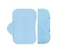 Tappetino per ferro arricciacapelli, tappetino protettivo in silicone, multifunzione, resistente al calore, borsa da viaggio portatile per strumenti di acconciatura, piastra per capelli