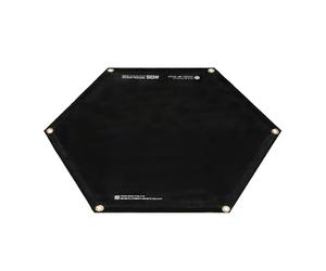 Tappetino per focolare, tappetino per stufa, tappetino rotondo ignifugo per esterni sotto il focolare, tappeto portatile per esterni, efficace per proteggere erba, ponte e terrazza