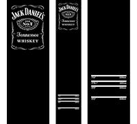Tappetino per freccette con licenza ufficiale Jack Daniel's Black Carpet | retro antiscivolo | logo JD (MAT44)