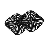 Tappetino per friggitrice in silicone - Riutilizzabile Air Liner, teglia antiaderente, flessibile, resistente al calore, pratica soluzione di cottura per Ninja AG301 Eight Five Inch Foodi Air Fryer