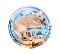 Tappetino per giochi acquatici, ad acqua gonfiabile con design interattivo, per gatto e cane, cuscino gonfiabile con motivo galleggiante a prova di perdite, per lui