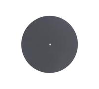 Tappetino per giradischi 12 pollici, in acrilico di alta qualità, antistatico, riduce il rumore, ammortizzatore, qualità del suono più chiara per giradischi in vinile, DJ, amanti (Nero)