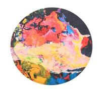 Tappetino per giradischi 2PCS Slip Mat Felt Turntable Platter Mat For LP Vinyl Record Audio Replacement DIY Accessories(Multicolor)