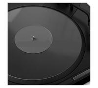 Tappetino per giradischi Tappetino antiscivolo for giradischi da 30 cm Riduci il rumore statico della polvere sostitutivo for piatto record for in vinile LP 12 pollici(Transparent)