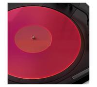 Tappetino per giradischi Tappetino antiscivolo for giradischi da 30 cm Riduci il rumore statico della polvere sostitutivo for piatto record for in vinile LP 12 pollici(Pink)