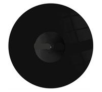 Tappetino per giradischi Tappetino for giradischi da 30 cm antiscivolo for ridurre il rumore della polvere statica for accessori di ricambio for dischi in vinile LP 12 pollici(12inch black)