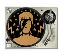 Tappetino per giradischi Ziggy Stardust di David Bowie, in sughero, per DJ, girevole, in vinile