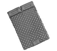 Tappetino per gonfiaggio dell'identità, doppio cuscinetto per dormire, costruito nel ventilatore a piede per un gonfiaggio rapido in 3 momenti, ulteriore sgonfiaggio dei secondi permanente, sostanza