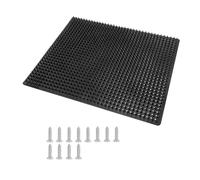 Tappetino per Grattare - Comodo Spazzola Per Toilette | Raschietto Per Bovini In Materiale PP | Uso Del Bestiame Di Capre Di, Stuoia Resistente Alle Intemperie Di Picco