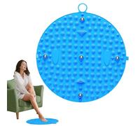 Tappetino per i punti di pressione del piede, 34 x 34 cm, cuscino ergonomico per massaggio ad alta elasticità, comodo supporto per la suola, massaggiatore antiscivolo per casa, ufficio, yoga e