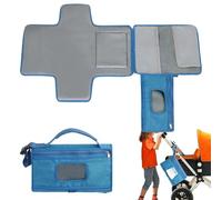 Tappetino Per Il Cambio Portatile - Impermeabile Essenziale Per La Prima Infanzia,Tappetino Compatto Per Il Cambio Pannolino - Per Parchi Shopping Ristoranti Viaggio Campeggio Picnic Giardino