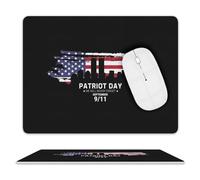 Tappetino per Il Mouse 911 Remember Never Forget Pratica Tappetino per Mouse Superficie Liscia Gaming Mousepad per Pc Computer Notebook 25X30Cm