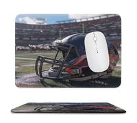 Tappetino per Il Mouse American Sports Gamer Rugby Field Superficie Liscia Tappeto Mouse Antipolvere Gaming Mousepad per Pc Casa Ufficio 25X30Cm