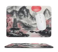 Tappetino per Il Mouse Anime Painting Mountains Nature Landscape Confortevole Tappetino Mouse Ergonomico Gaming Mousepad per Computer Casa Pc 25X30Cm