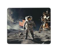 Tappetino per il Mouse Astronaut Landing on The Moon Tappetino per Mouse