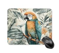 Tappetino per Il Mouse Birds in The Leaves Superficie Liscia Tappetini Mouse Ergonomico Gaming Mousepad per Ufficio Casa Laptop 25X30Cm