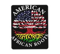 Tappetino per Il Mouse da Gioco, Black History Month African American Tree of Life Tappeto Mouse Lavabile Mouse Pad Pratica Tappetino Mouse Pad per Laptop Ufficio 25X30Cm