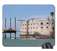 Tappetino Per Il Mouse Da Gioco, Fort Boyard Fort Boyar Charente-Maritime Landscape Mouse Pad Antipolvere Tappetini Per Il Mouse Pratica Mousepad Per Gaming Ufficio 25X30Cm