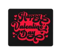 Tappetino per Il Mouse da Gioco, Happy Love's Day Mousepad Confortevole Gaming Mousepad Antiscivolo Tappetini Mouse per Laptop Ufficio 25X30Cm