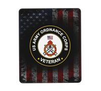 Tappetino Per Il Mouse Da Gioco, Us Army Ordnance Corps Regimental Insignia Veteran Tappetino Mouse Pad Base In Gomma Tappetino Per Mouse Lavabile Tappeto Mouse Per Casa Ufficio 25X30Cm